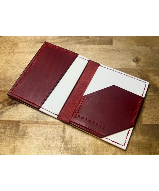 white/red 4 slot card holder
