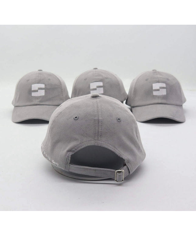 grey "splattlestudio" hat