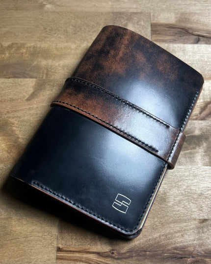shell cordovan notebook