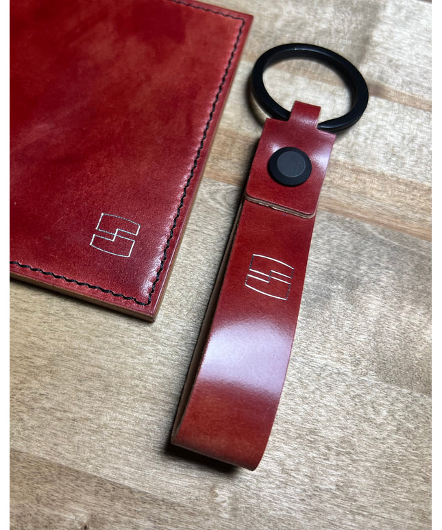 4 slot shell cordovan card holder